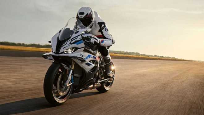 2023-bmw-s-1000-rr---m-tricolor---front-left-angle-view---on-track